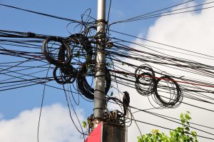 Power lines (representative image)