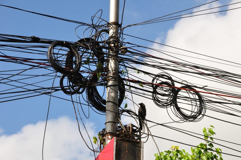 Power lines (representative image)
