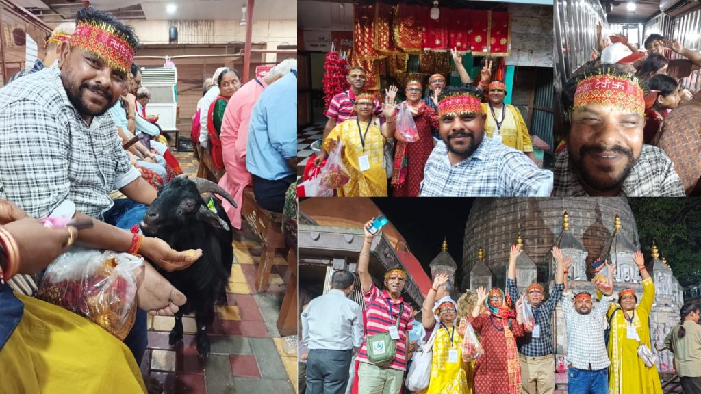 Kamakhya Mataji and the wonderful religious pilgrimage: When Mataji’s vehicle gave special blessings to Jagdish Chandra Bariya, a popular social worker from Godhra